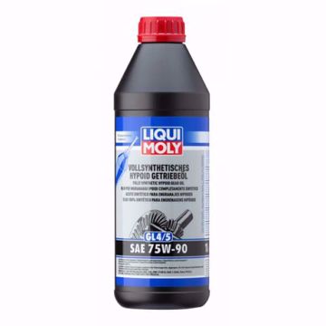 زيت الفتيس Liqui Moly FULLY SYNTHETIC HYPOID GEAR OIL (GL4/5) 75W-90من ليكوي مولي 1لتر