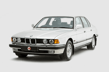 صورة للفئة BMW الفئة السابعة. 1986-1994 730i | 138 كيلو واط (185 حصان) | 260 نيوتن متر من قطع غيار (E32)
